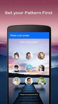 Photo Pattern Lock Screen screenshot 1