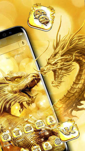 Golden Dragon Theme Launcher screenshot 1