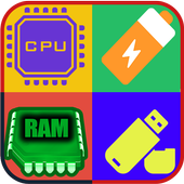 system info for android phone icon