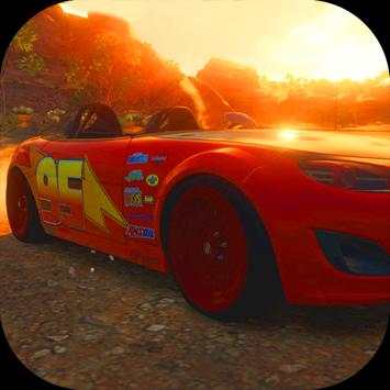 Mcqueen Lightning Racing car screenshot 2