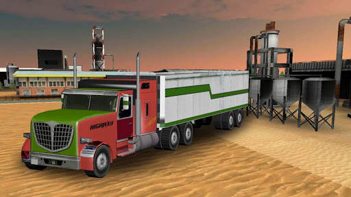 Truck Driver Cargo Race screenshot 1