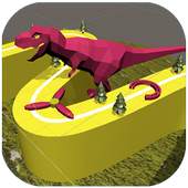 Line Dinosaur Color 3D 1.1