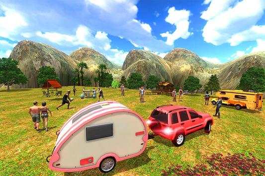 Modern Offroad Uphill Camper Van Bus Simulator screenshot 10