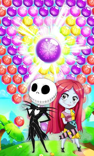 Jack Skellington Pop - Bubble Shooter Game screenshot 2