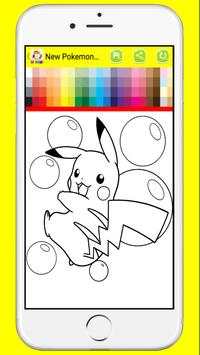 Pokemon Character Coloring Book for Children screenshot 4