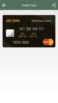 Fake Credit Card Maker screenshot 1