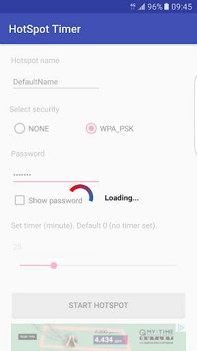HotSpot Timer screenshot 2