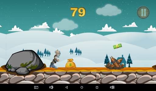 Crazy Grandpa Running Game screenshot 12