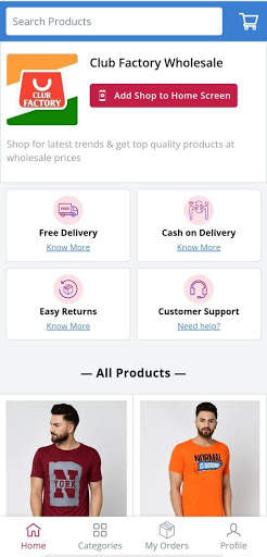 Club Factory Online Shopping App screenshot 8