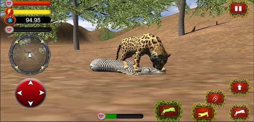 Wild Cheetah Simulator 3D screenshot 2