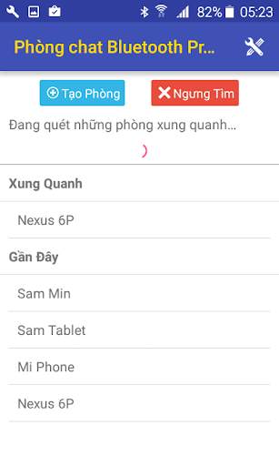 Phòng chat Bluetooth - Premium screenshot 2