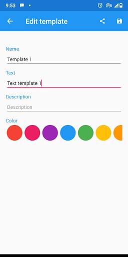 Text Templates (Lite) screenshot 3