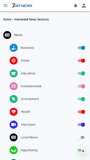 7Day News screenshot 5