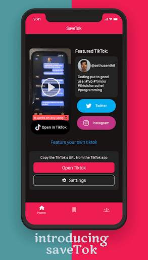 SaveTok Adviser screenshot 1