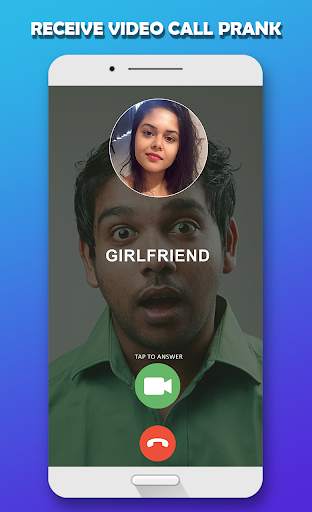 Hot Indian Girlfriend Fake Chat Video Call screenshot 2