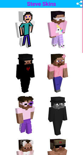 Steve Skins For Minecraft screenshot 2