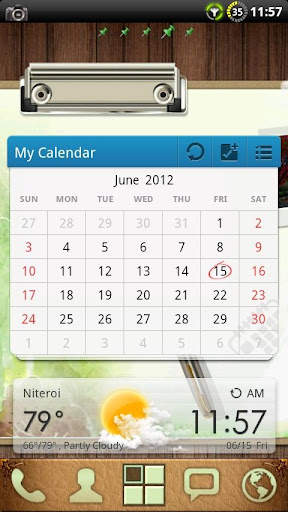 Work Desk GO Launcher EX Theme screenshot 7