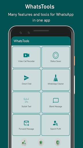 Video call recorder for whatsapp - Status saver screenshot 1