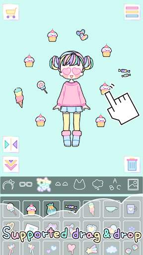 Pastel Girl : Dress Up Game screenshot 3