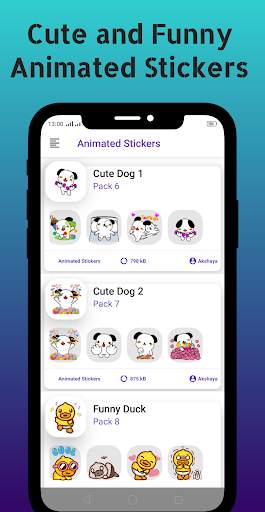 Animated Stickers for Whatsapp screenshot 3