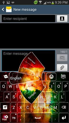Rasta Galaxy Keyboard screenshot 2