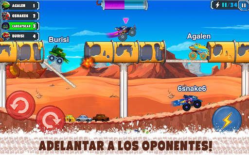 Car Eats Car Multiplayer Race screenshot 1