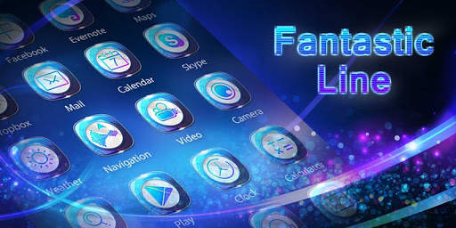 Fantastic GO Launcher Theme screenshot 4