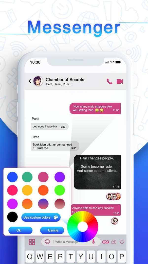Messenger : Free For Messages, Text & Chat screenshot 4