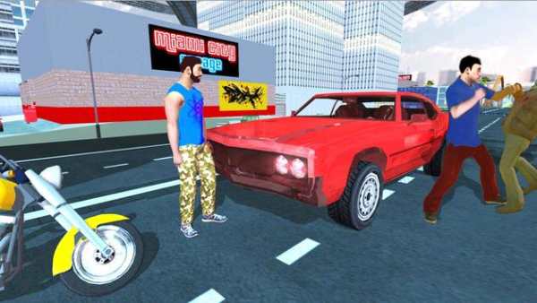 Miami Crime Games - Gangster City Simulator скриншот 3
