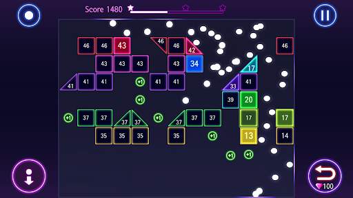 Brick Crush Saga - Glow Ball screenshot 7