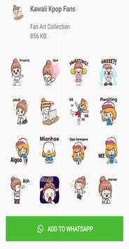 Kpop Lovers Sticker For WhatsApp |WAStickerApps| screenshot 6