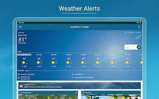 Weather & Radar - Storm radar screenshot 22