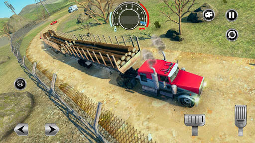 Road Train Truck Driving Sim:  screenshot 11