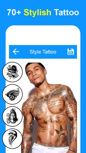 Tattoo Photo Editor - Tattoo my photo screenshot 1