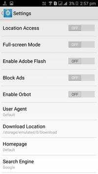 4G Browser screenshot 4
