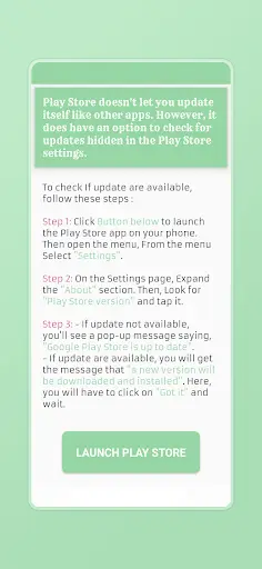 Update Apps: Play Store Update screenshot 4