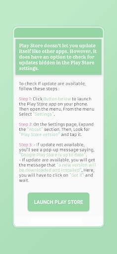 Update Apps: Play Store Update screenshot 4