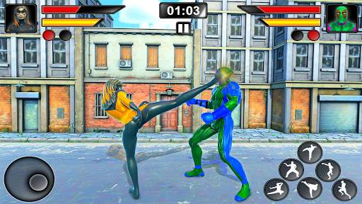 Real Kung Fu Fighting Game-Ultimate fighting Arena screenshot 4