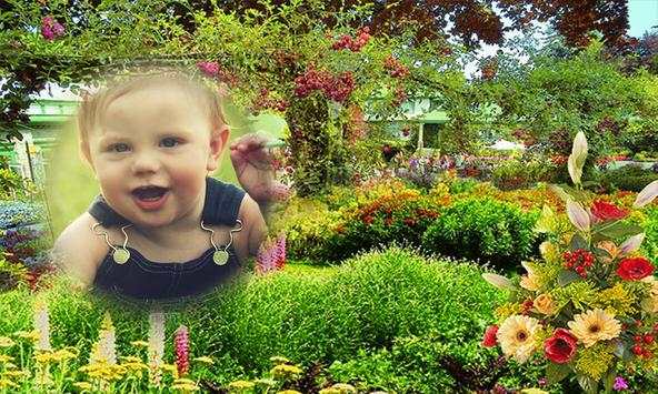 Beautiful Flower Garden Photo Frame Application screenshot 3