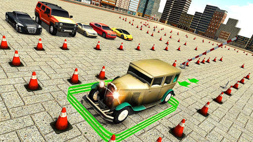 Real Classic Car Stunt Parking screenshot 13