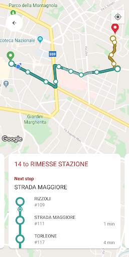 WeBus - Bus & train in Bologna screenshot 3
