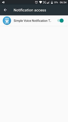 Simple Voice Notification Tts screenshot 4