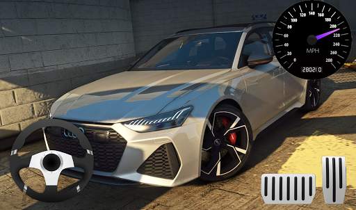 Extreme Auto Audi RS6 Parking  screenshot 2