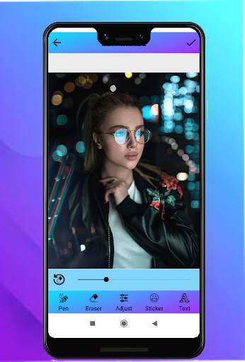 Photo Editor With Glitter Effects 3 تصوير الشاشة