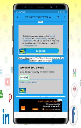 how to create a social media account free guide screenshot 5