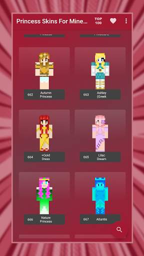 Princess Skins for Minecraft screenshot 5