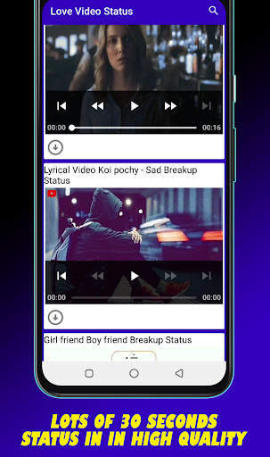 Love Video Status App скриншот 2