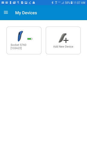 Socket Mobile Companion screenshot 1