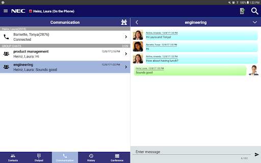 UNIVERGE 3C Mobile Client Plus screenshot 4