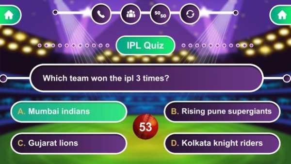 New IPL - Cricket  Quiz  Game screenshot 4